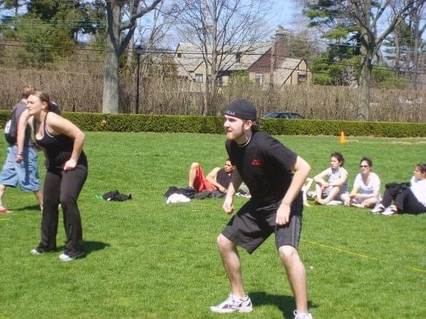 Volleyball Action Shot